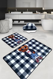 Mijölnir Juego de alfombras de baño Heat Multicolor